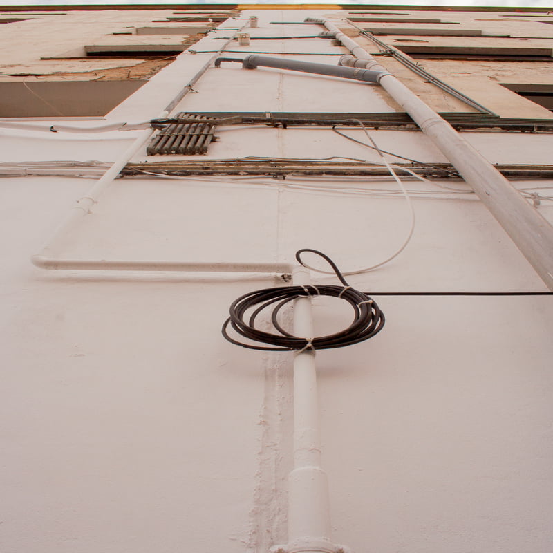 Patio de luces Reparación Madrid